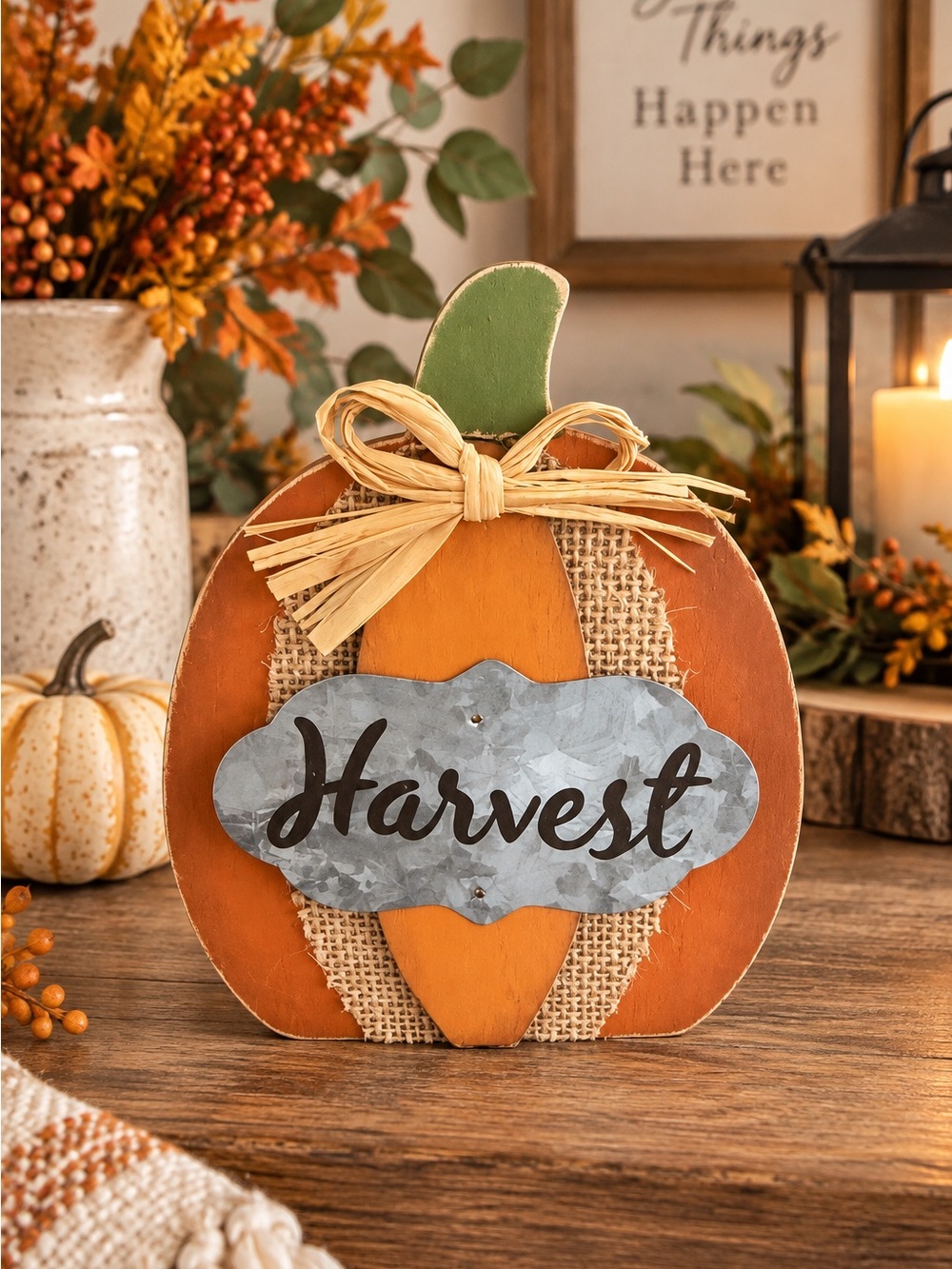 Harvest Pumpkin Fall Decor